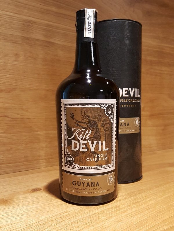 Kill Devil Guyana Uitvlugt Distillery Pot Still 16 Jahre