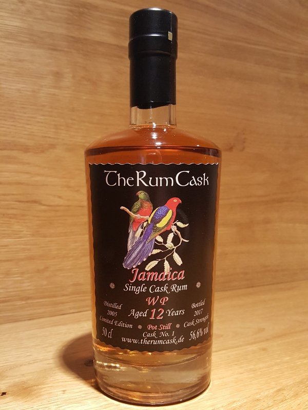 The Rum Cask Single Cask Rum 2005 Worthy Park Destillerie 12 Jahre