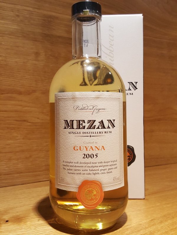 Mezan Single Distillery Rum Guyana 2005 40%