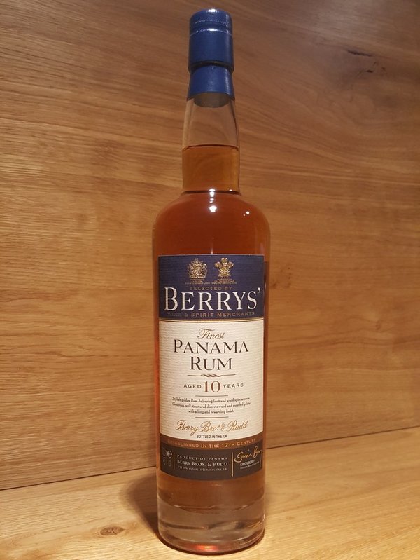 Berrys Own Finest Panama Rum 2000 10 Jahre 46%