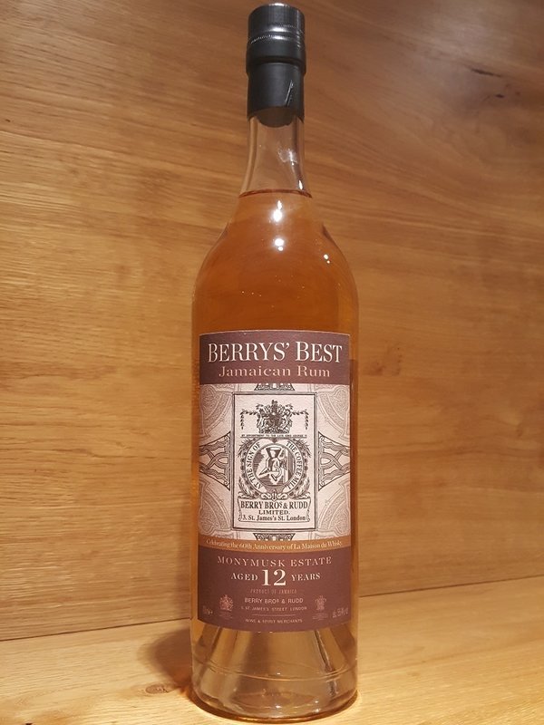 Berry’s Best Jamaican Rum 12 Jahre 2003 – 60 ans LMDW 55,4%