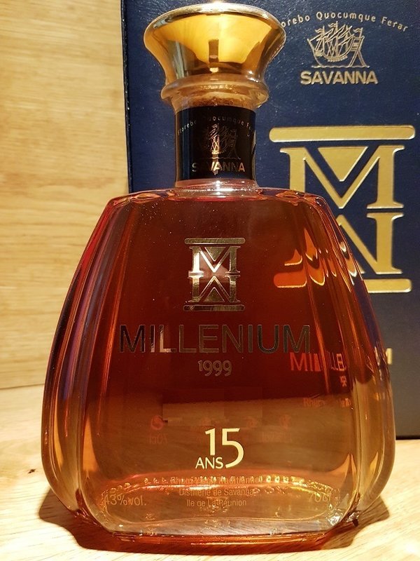 Savanna Millenium Rhum Vieux Traditionnel 1999 15 Jahre 43%