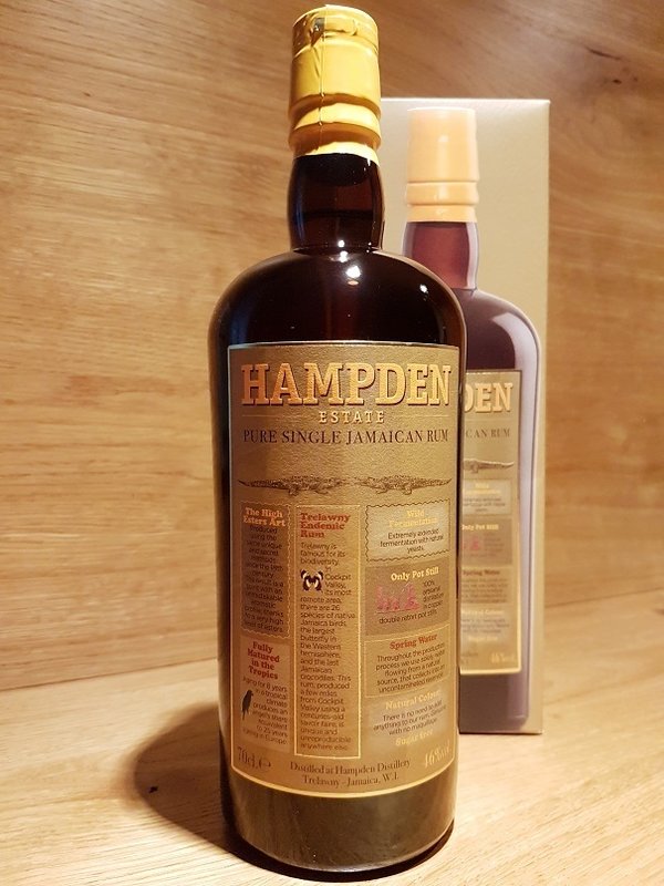 Hampden Pure Single Rum Batch 1 46%
