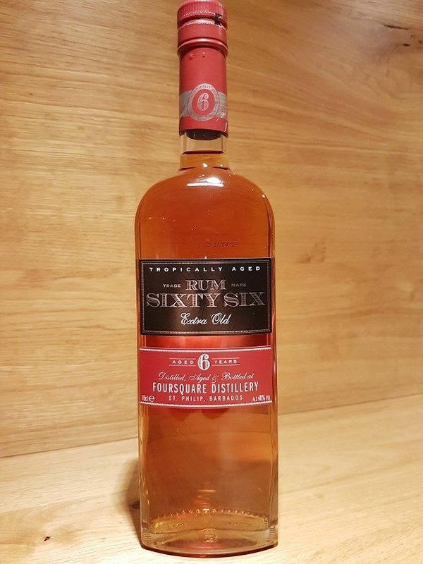 Sixty Six 6 y.o. Extra Old Rum (Foursquare Distillery)