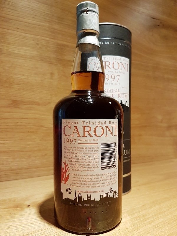 Bristol Caroni Trinidad Rum 1997/2019 21 Jahre 56,4%