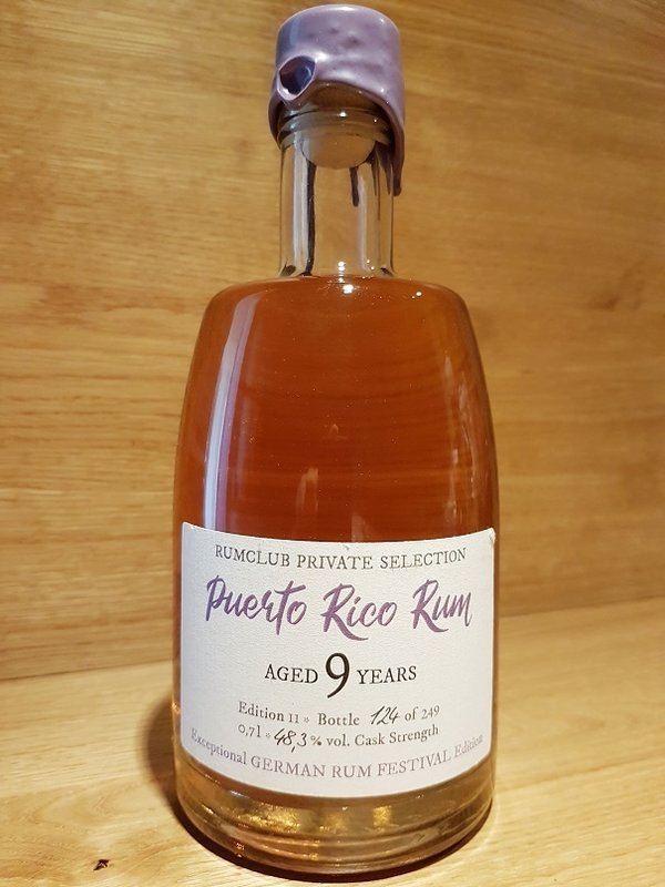 Rumclub Private Selection Ed. 11 Puerto Rican Rum 9 YO