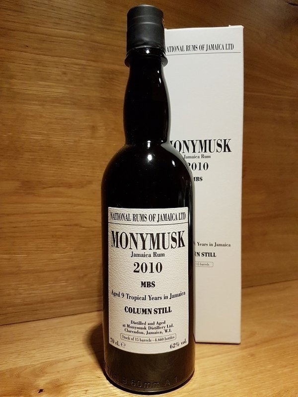 National Rums of Jamaica –  Monymusk 2010 MBS 9 Jahre