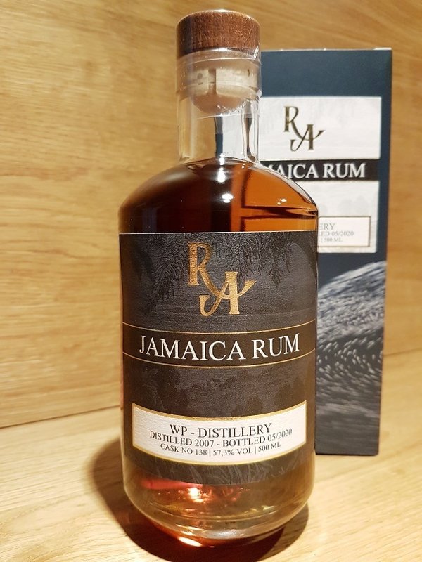 RA Rum Artesanal Jamaica WP Single Cask Rum 2007 12 Jahre - Islay Finish