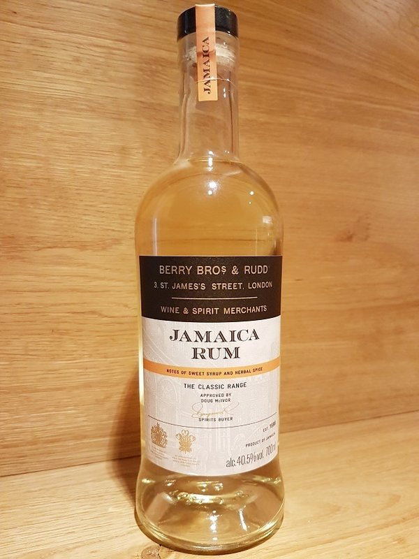 Berry Bros & Rudd Jamaica Rum Classic Range