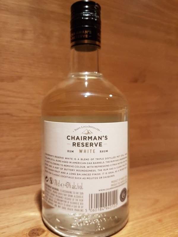 Chairmans Reserve White Rum
