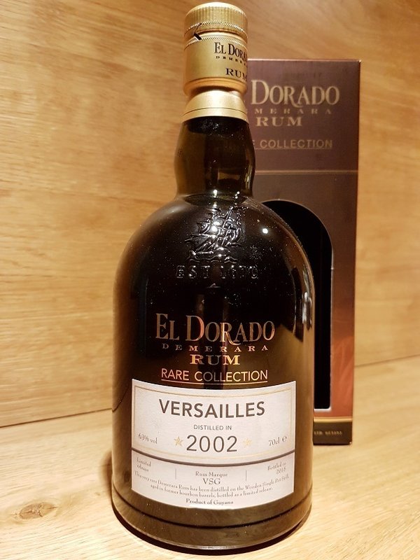 El Dorado Rum Versailles 2002/2015 Rare Collection 63%