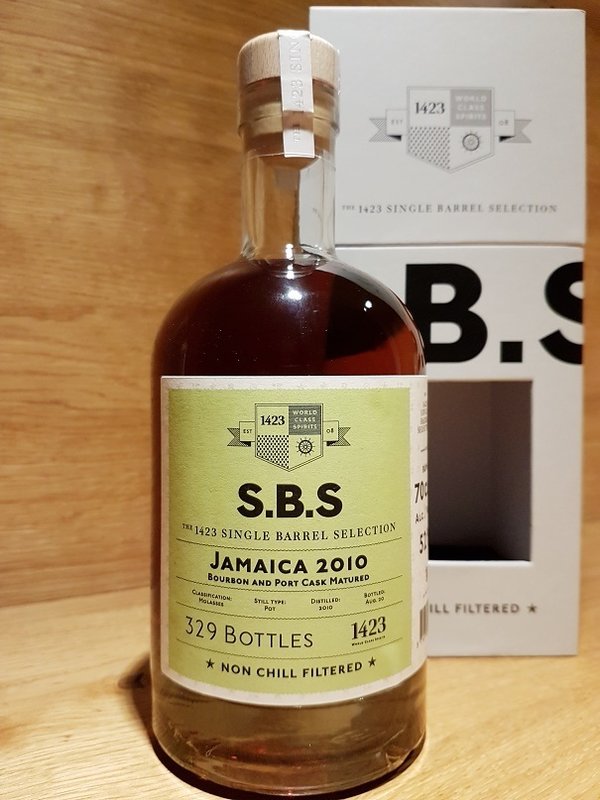 1423 S.B.S. Jamaica 2010-2020 Bourbon & Port 52%