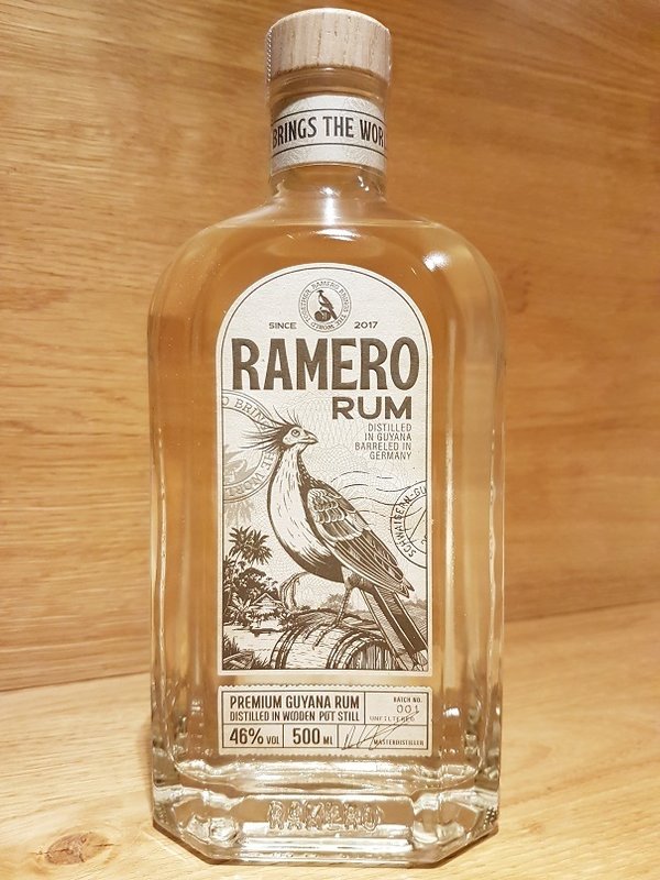 RAMERO Guyana Rum Blanco