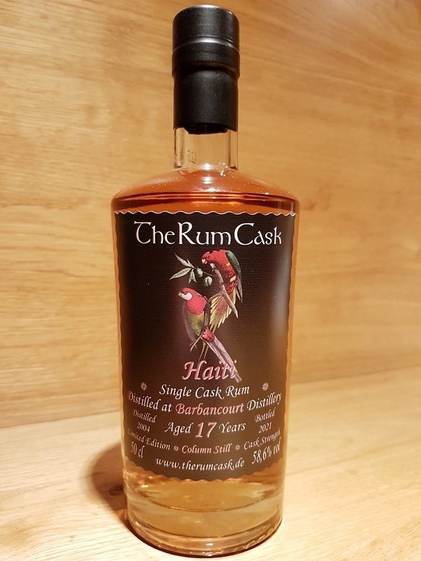 The Rum Cask Single Cask Haiti Rum 2004 Barbancourt Destillerie 17 Jahre