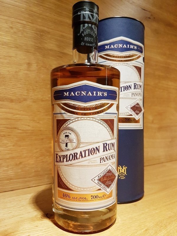 MacNairs Exploration Panama Rum 7 Jahre - Peated