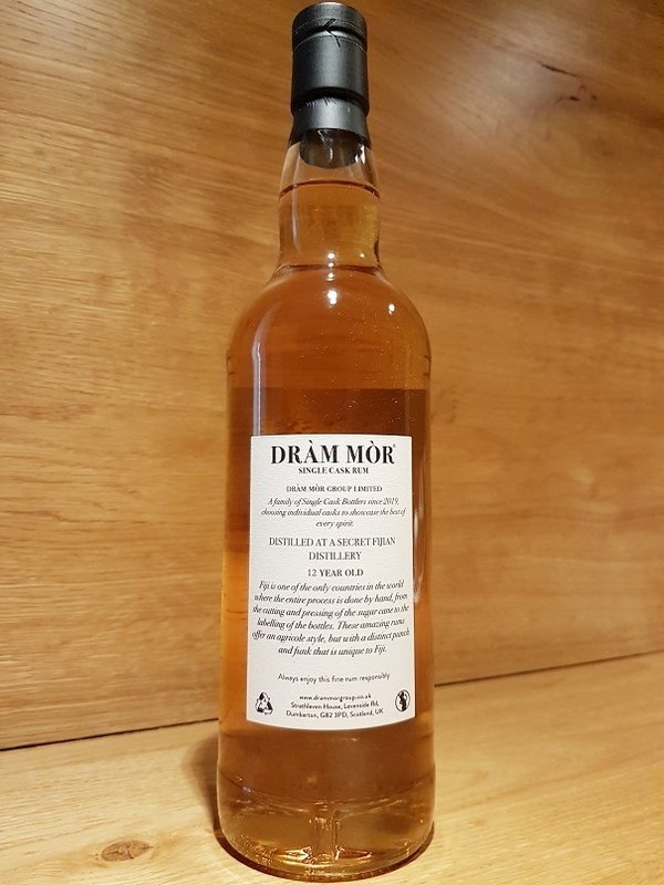 DRÀM MÒR - Fiji Rum 2009/2021 12 Jahre  Single Cask