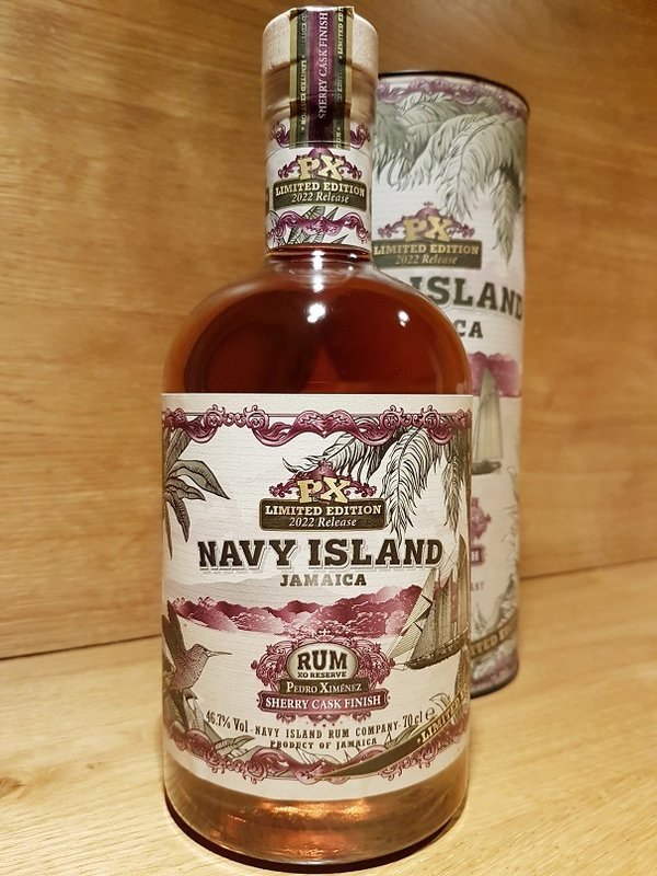 Navy Island Jamaika Rum PX Cask Finish - Release 2022 46,7%