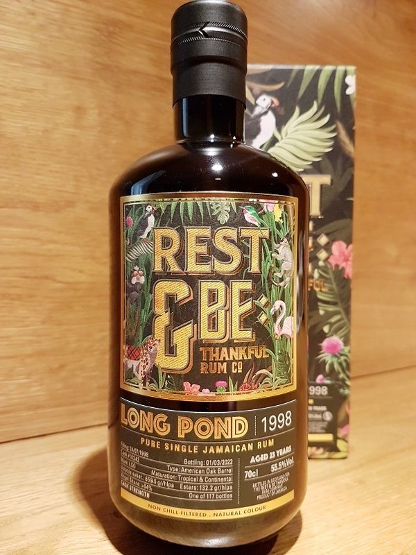 Rest & Be Thankful - Long Pond 1998/2022 - 23 y.o. LSO Single Cask #10242
