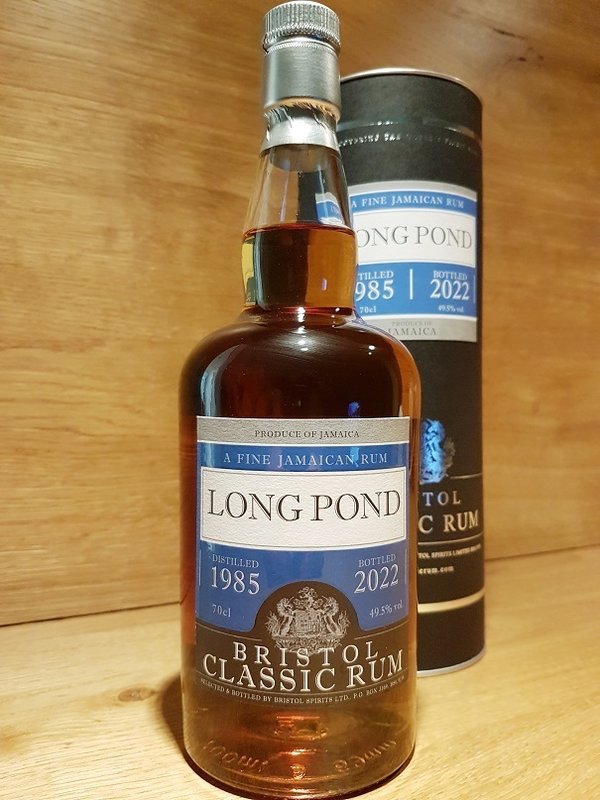 Bristol Long Pond Jamaica Rum 1985/2022 49,5%