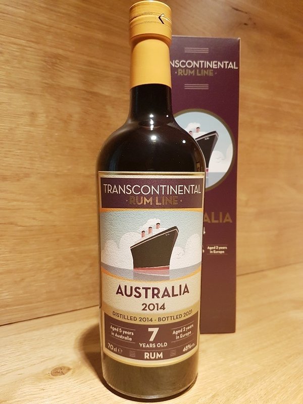 Transcontinental Rum Line Australia 2014/2021 7 Jahre