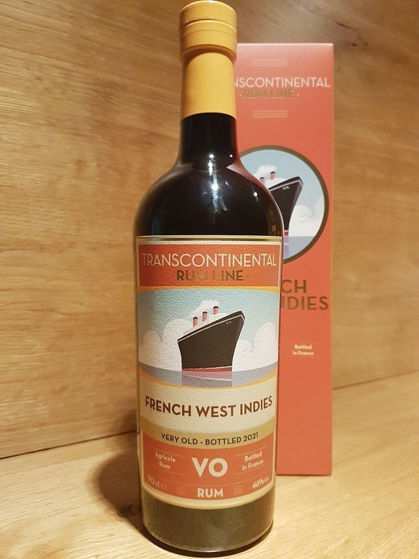 Transcontinental Rum Line French West Indies VO Rum