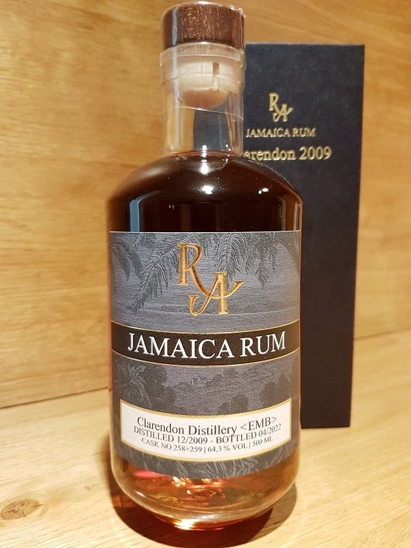 RA Rum Artesanal Jamaica Rum Clarendon 2009 12 Jahre
