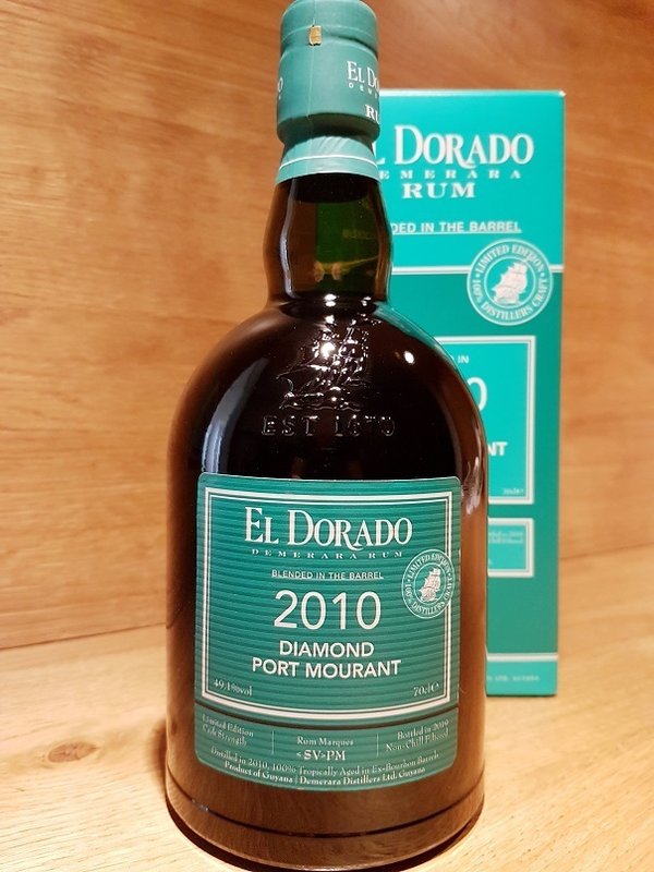 El Dorado Rum Blended in the Barrel 2010/2019 Diamond & Port Mourant