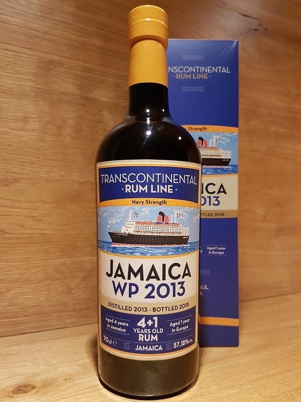 Transcontinental Rum Line Jamaica Worthy Park 2013/2018 Navy