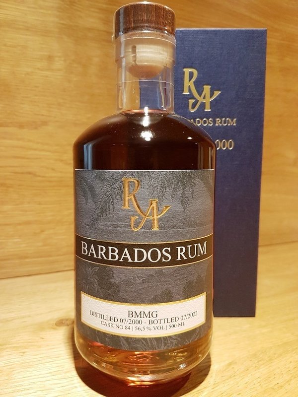 RA Rum Artesanal Barbados BMMG Single Cask Rum 2000 22 Jahre