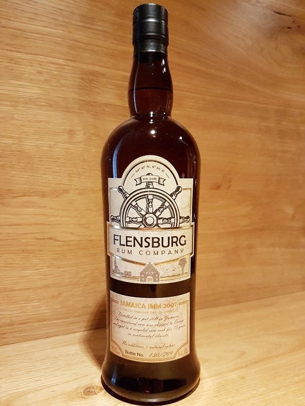 Flensburg Rum Company - Jamaika  JMM 2007-2020 13 Jahre 62,5%