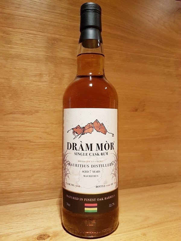DRÀM MÒR - Mauritius Rum 2014/2022 7 Jahre Single Cask #508