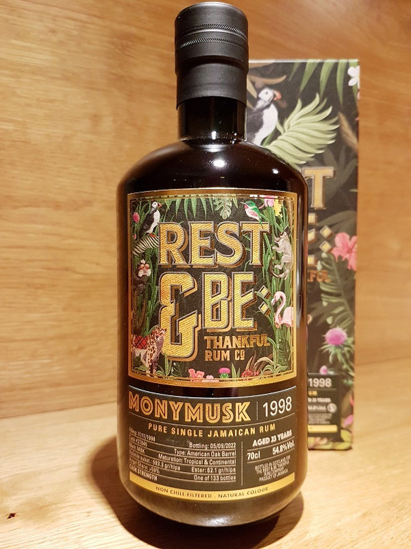 Rest & Be Thankful - Monymusk 1998/2022 23 y.o. MBK Single Cask #27845