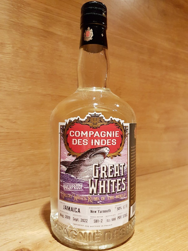 COMPAGNIE DES INDES Jamaica Great White Rum 50%