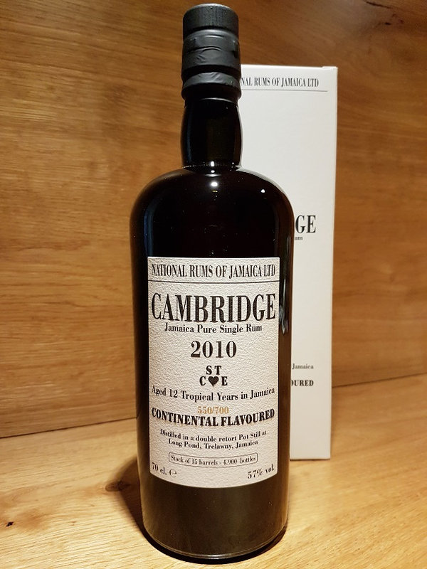 National Rums of Jamaica – Cambridge 2010/2022 STCE 12 Jahre