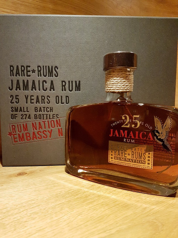 Rum Nation Rare Rum Jamaica "Embassy No.1" - 25 Jahre