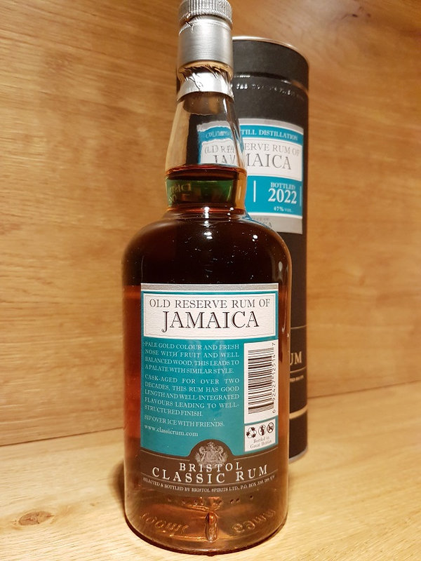 Bristol Old Reserve Rum of Jamaica 1997/2022