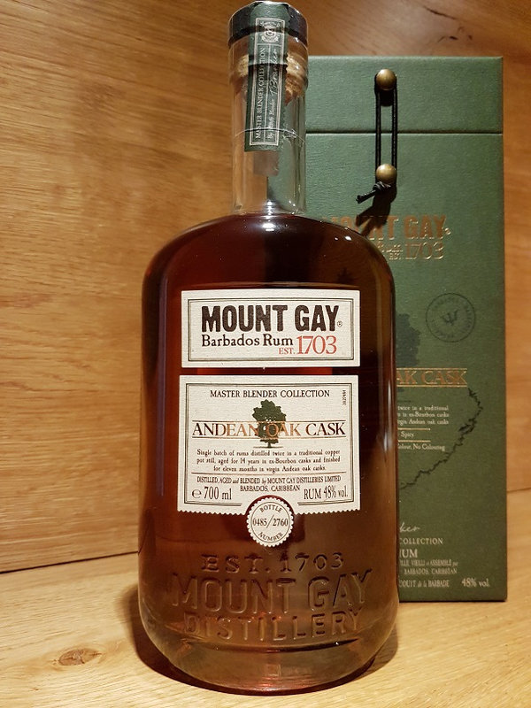 Mount Gay Andean Oak Limited Edition 48%
