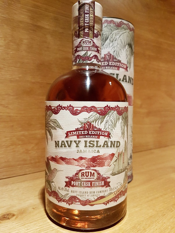 Navy Island Jamaica Rum XO Reserve – Tawny Port Cask Finish - Limited Edition, 2023 Release 46,4%