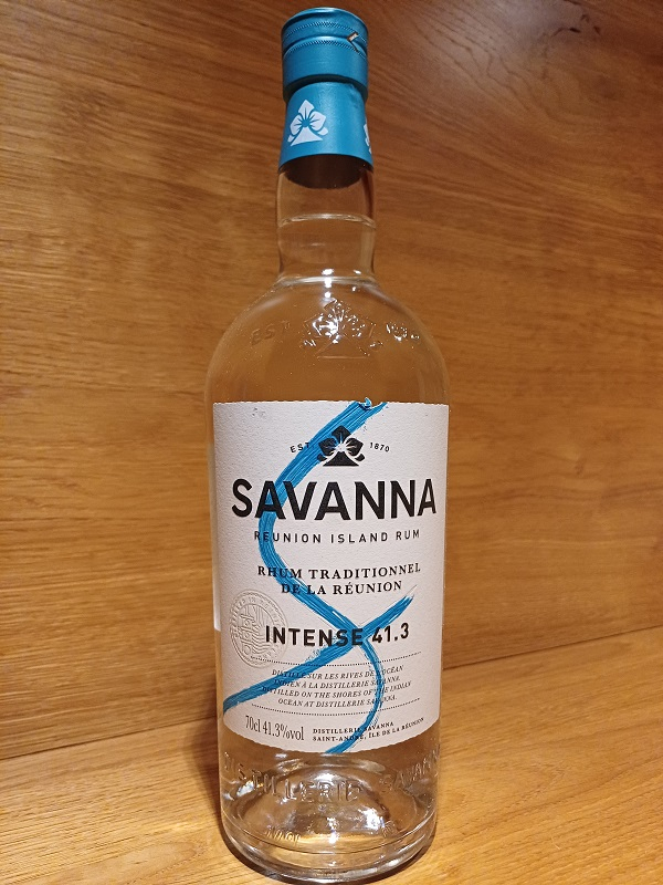 Savanna Intense 41.3 Rhum Traditionnel de la Reúnion 41,3%