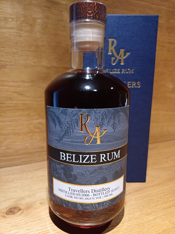 RA Rum Artesanal Belize Travellers Single Cask Rum 2006 17 Jahre 60,8%